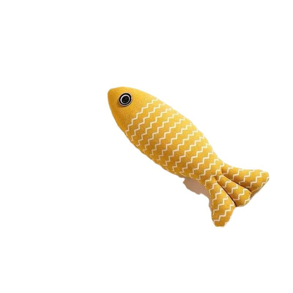 Fish-Shaped Cat Toys