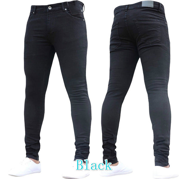 Slim Fit Stretch Denim Mens Pants
