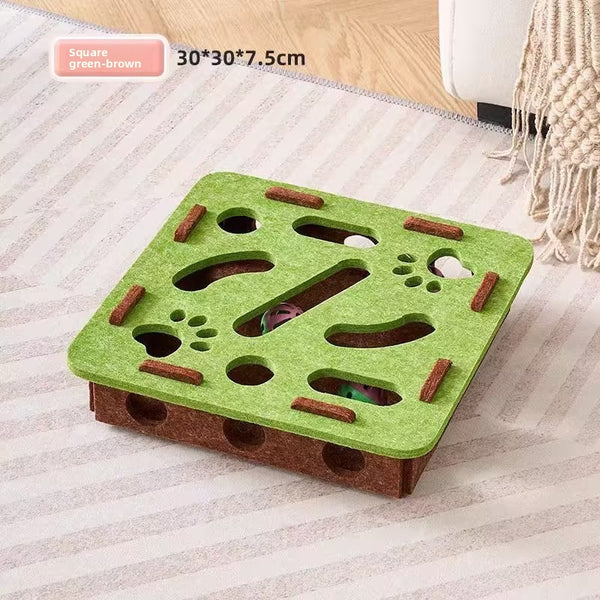 Cat Scratching Maze Toy
