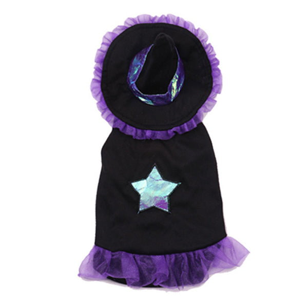 Witch Costume with Star Patch