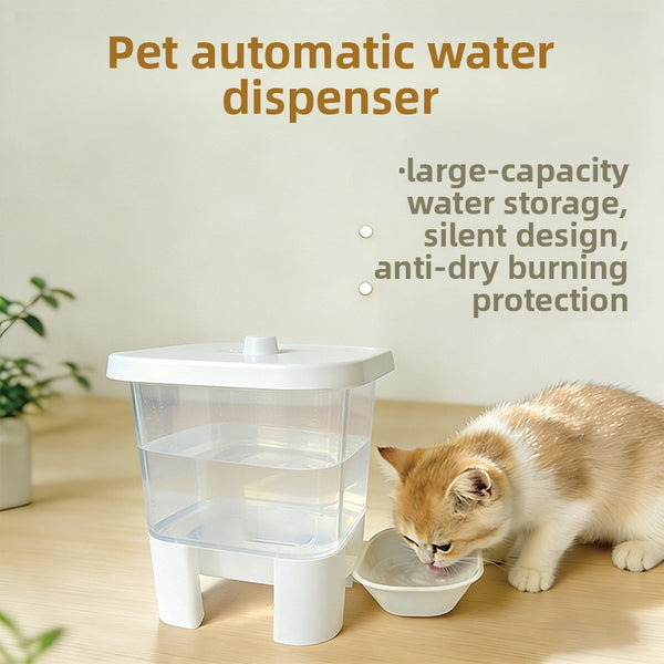 Automatic Pet Feeder & Water Fountain
