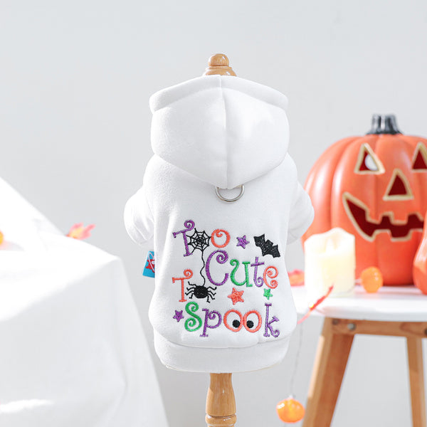 Halloween-Themed Cat Sweatshirt