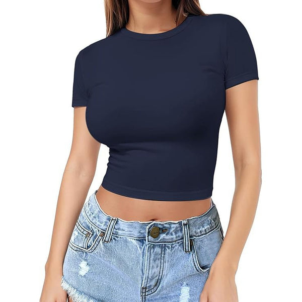 Body-Hugging Crop Top