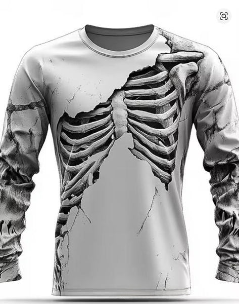 Halloween-Themed 3D Printed T-Shirts