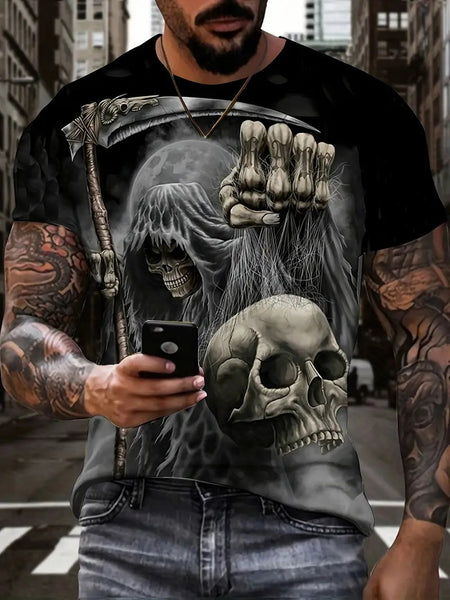 Trendy Round-Neck T-Shirt