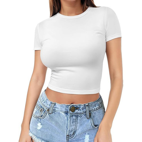 Body-Hugging Crop Top