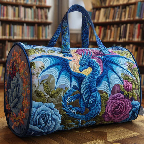 Dragon Print Travel Bag