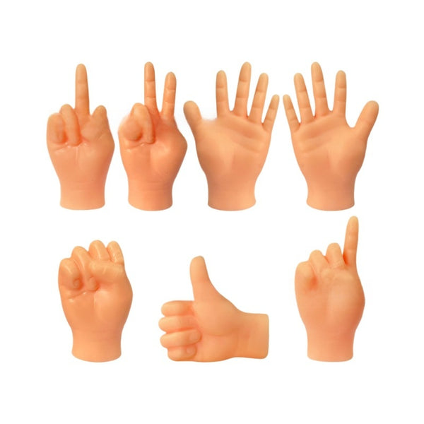 Stretchable Cat Finger Toy with Multiple Gestures
