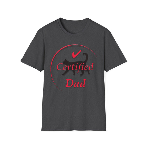 Certified Cat Dad T-Shirt