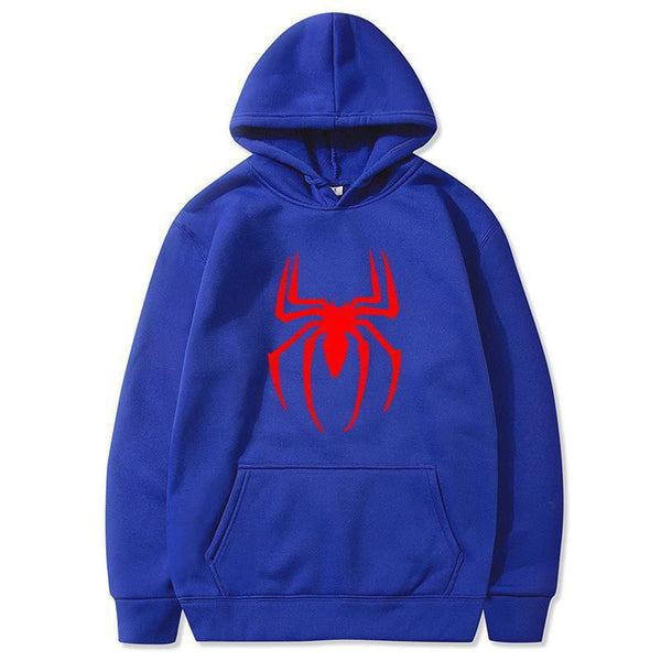 Spider Print Hoodies