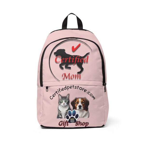 Certified Dog Mom Backpack