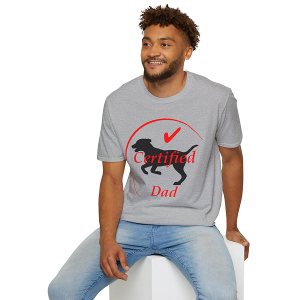 Certified Dog Dad T-Shirt
