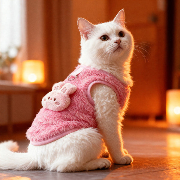 Warm and Anti-Shedding Cat Vest
