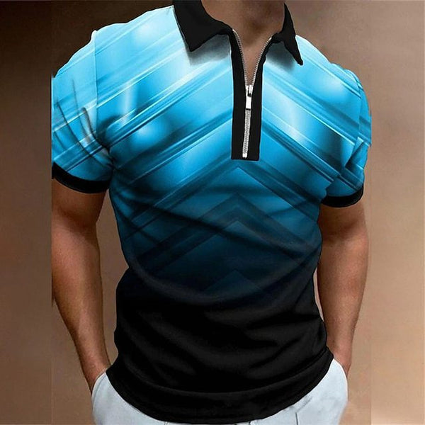 3D Printed Short-Sleeved Polo Shirts