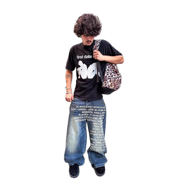 Retro Gothic Street-wear Jeans