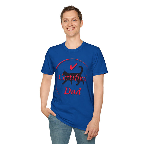 Certified Cat Dad T-Shirt