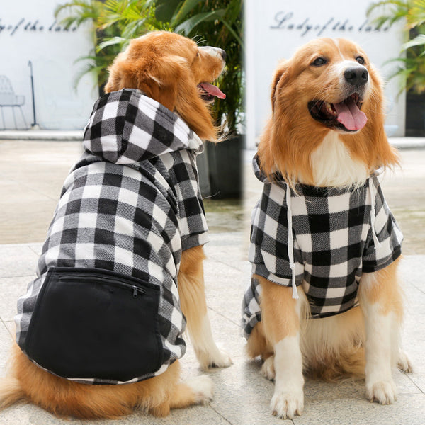 Checkered Dog Hoodies