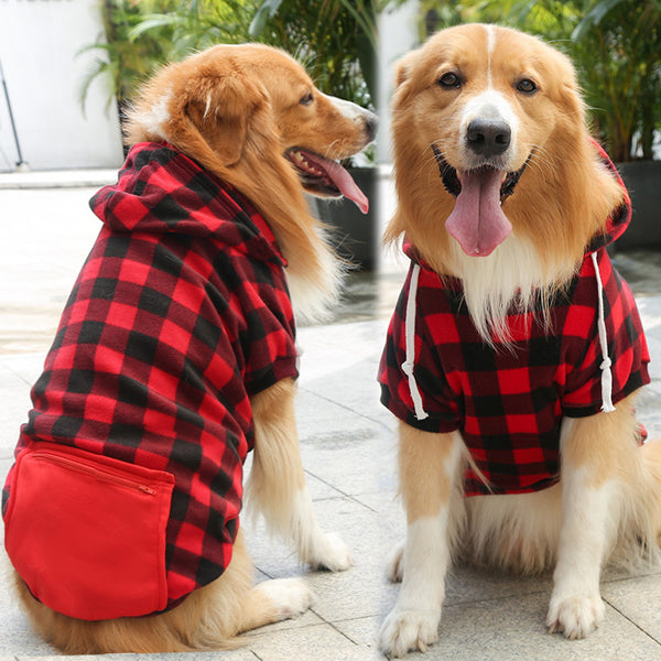 Checkered Dog Hoodies