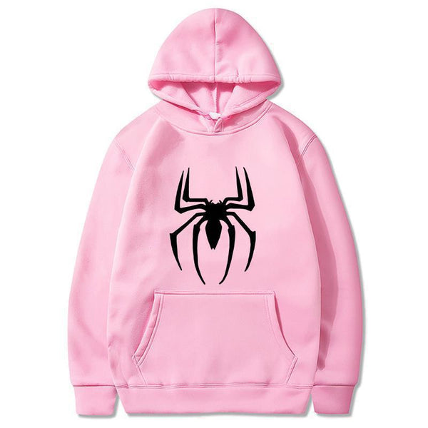 Spider Print Hoodies