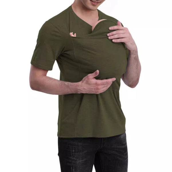Kangaroo Pocket Long Sleeve T-Shirt