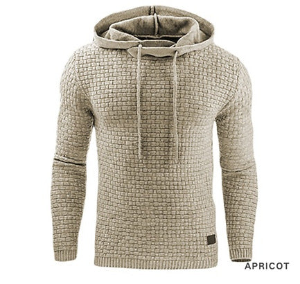 Jacquard Pattern Casual Hoodies