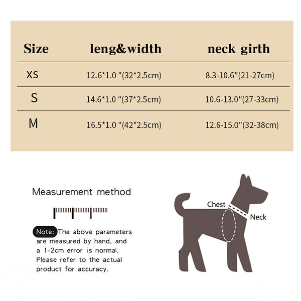 Rhinestone Pet Collar with Heart Charm