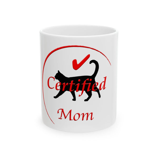 Certified Cat Mom Mug