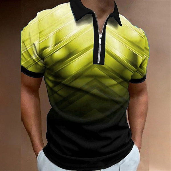 3D Printed Short-Sleeved Polo Shirts