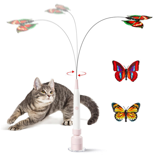 Automatic Butterfly Cat Teaser