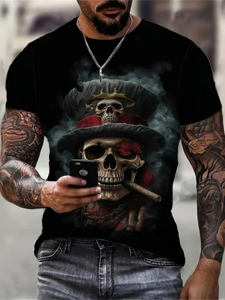 Trendy Round-Neck T-Shirt