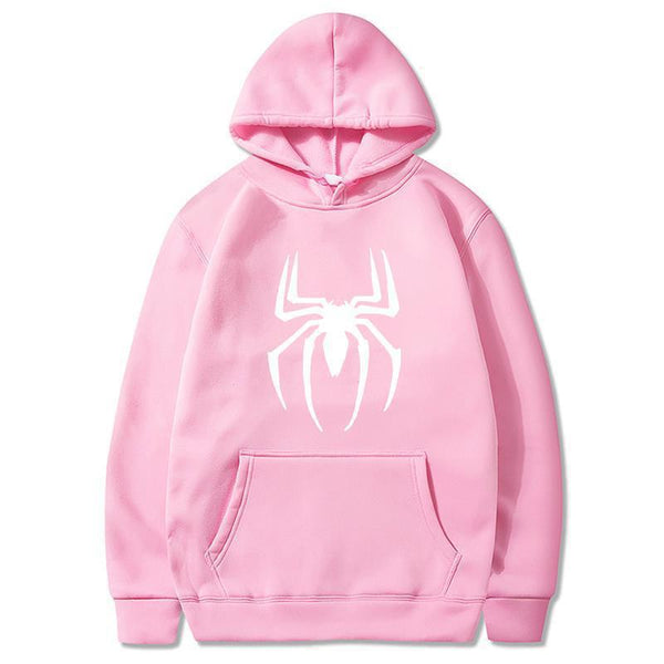 Spider Print Hoodies