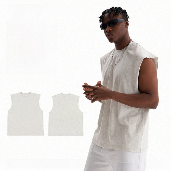 Round Neck Sleeveless Vest
