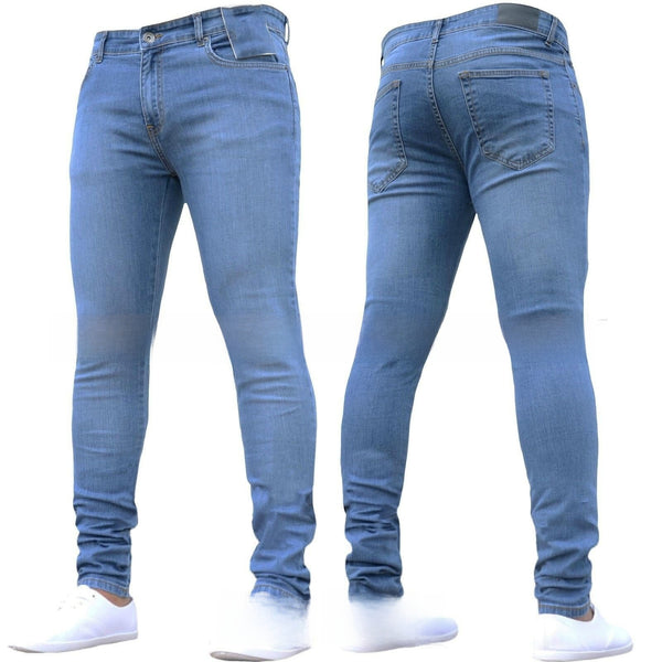 Slim Fit Stretch Denim Mens Pants