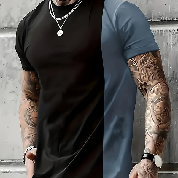 Multi-Color Short-Sleeved T-Shirts