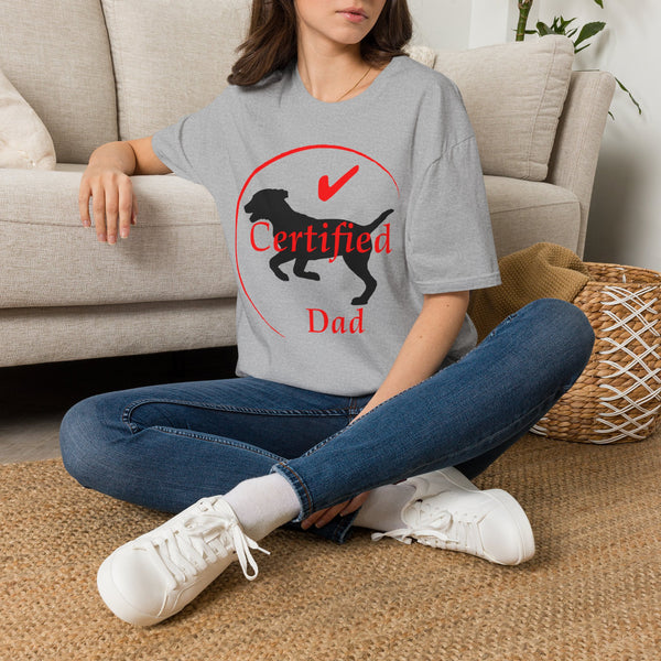 Certified Dog Dad T-Shirt