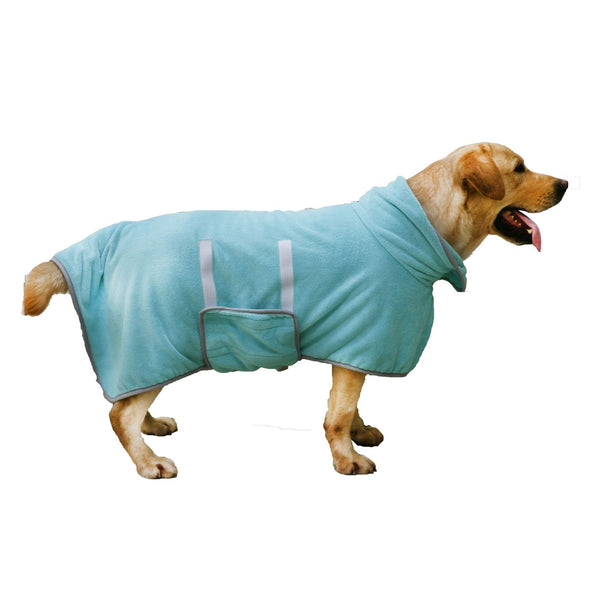 Quick-Dry Dog Bathrobe