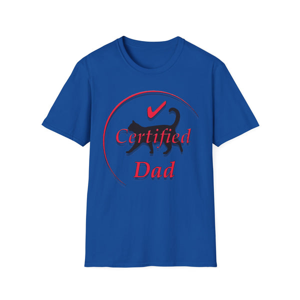 Certified Cat Dad T-Shirt