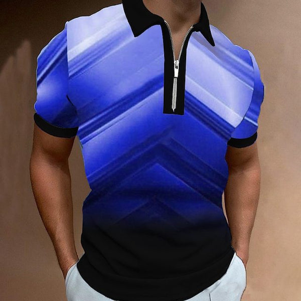 3D Printed Short-Sleeved Polo Shirts