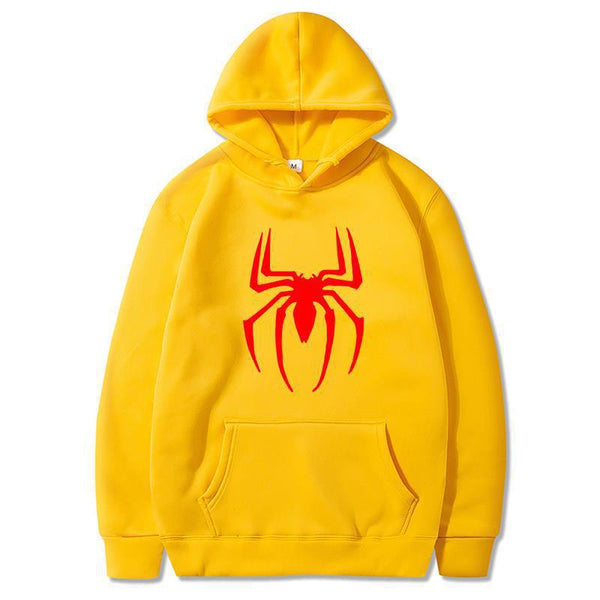 Spider Print Hoodies