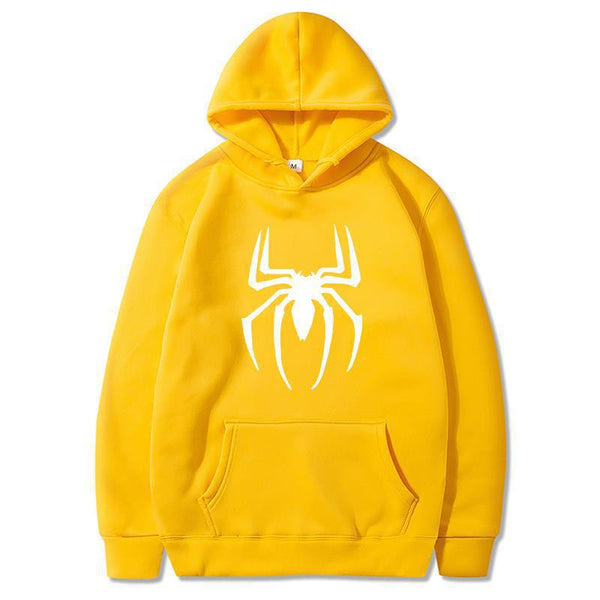Spider Print Hoodies