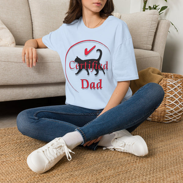 Certified Cat Dad T-Shirt