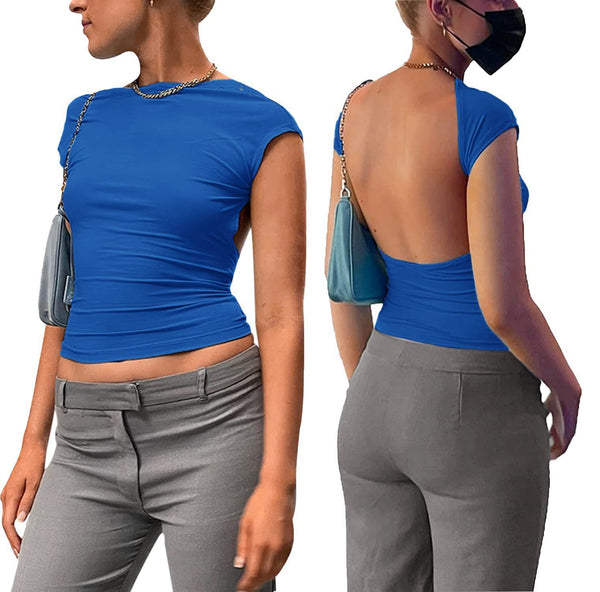 Hollow Back Chic Shirts