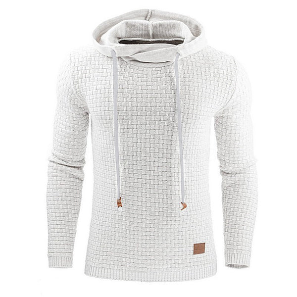 Jacquard Pattern Casual Hoodies