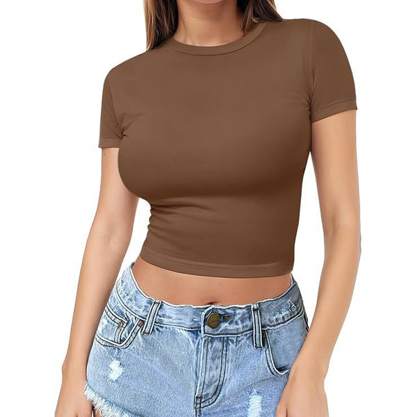 Body-Hugging Crop Top