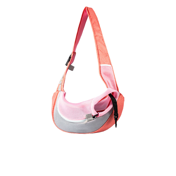 Pet Mesh Carrier Bag with Adjustable Strap