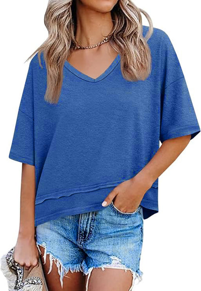 Women's V-Neck Sleeveless T-Shirt