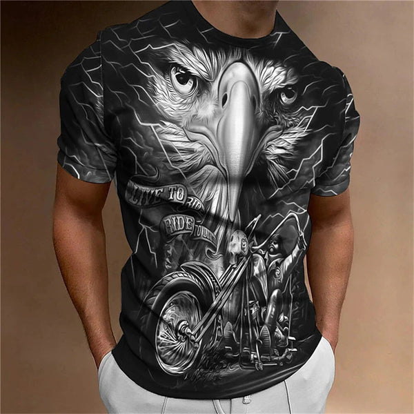 Trendy Round-Neck T-Shirt