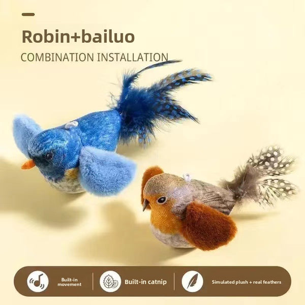 Chirping Bird Cat Toy