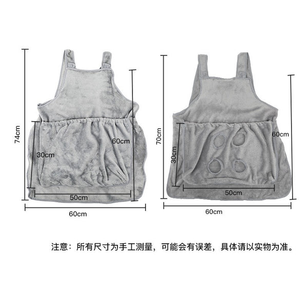 Soft Cat Grooming Apron