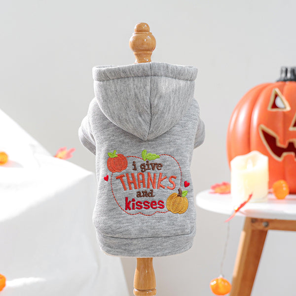 Halloween-Themed Cat Sweatshirt